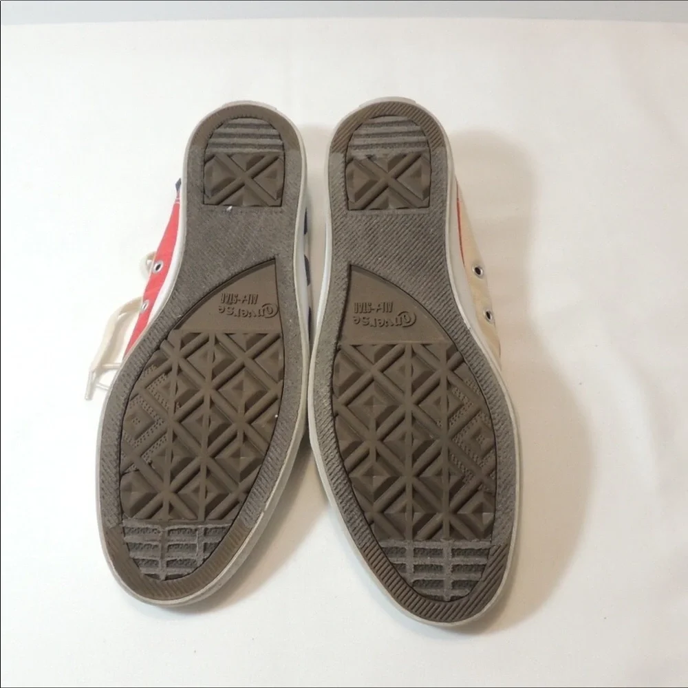 CONVERS Unisex Flag Print Size 9.5(Men) 11(women) - Picture 7 of 7